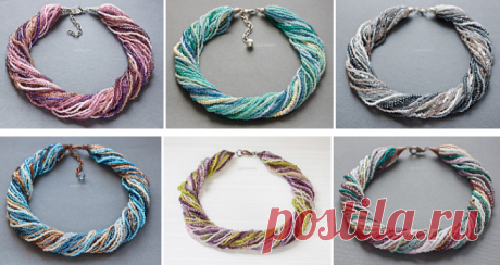 Создание многорядных бисерных бус