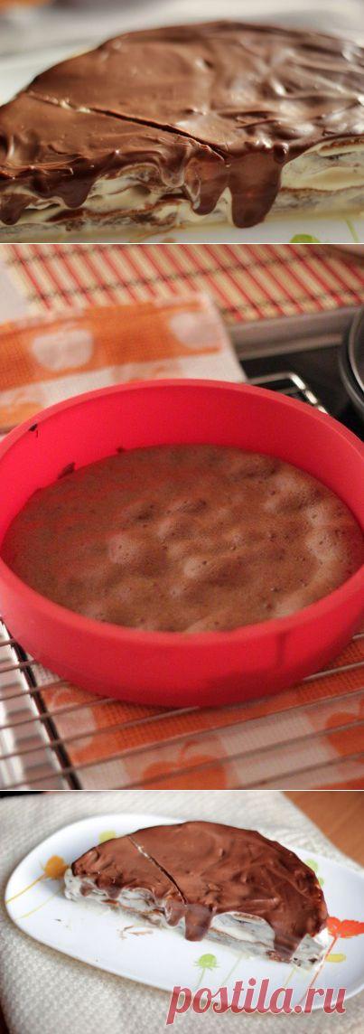 (+1) тема - Шоколадный торт со сметанным кремом | ВКУСНО ПОЕДИМ!