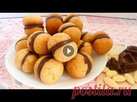 ШИКАРНОЕ ИТАЛЬЯНСКОЕ ПЕЧЕНЬЕ "ДАМСКИЙ ПОЦЕЛУЙ". Нежное, ароматное - вкуснятина! BACI DI DAMA Это итальянское печенье "дамский поцелуй" ну просто бесподобное! Рассыпчатое, нежное, ароматное (т.к. в состав теста входят миндальные обжар...