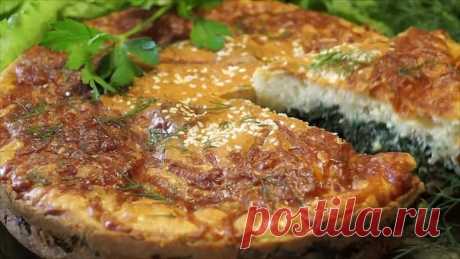 Летний ЗАЛИВНОЙ ПИРОГ БЕЗ ВОЗНИ за 5 минут + время на выпечку.  Невероятно Вкусный!
