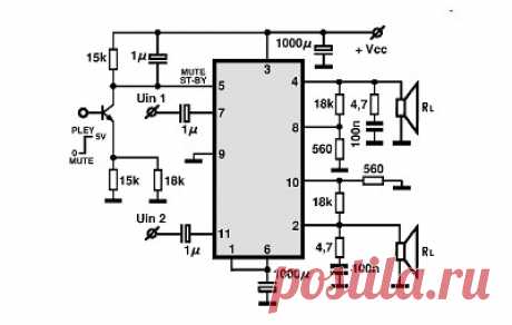 Усилитель на TDA7499