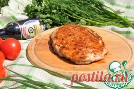 Слойки-гриль из куриных грудок - кулинарный рецепт