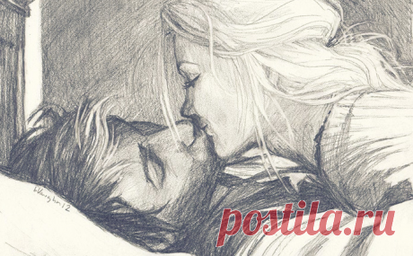 Он покупал ей теплые носки, А утром приносил ей чашку чая. Днем, словно умирая от тоски Строчил ей сообщенья «Я скучаю». Она его любила обнимать И часто с полуслова понимала, Боялась очень сильно потерять А ночью поправляла одеяло. Однажды их судьба разъединила, Причина – совпаденье или случай. Она себя за что-то обвинила, А он решил «оставь её, не мучай». И дальше лишь большое расстоянье, Не верится, но так оно и было, Такое вот дурное испытанье, А он любил, как и она любила. Да, время…