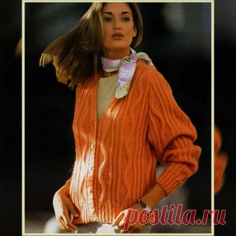 Французский шик в вязании 1997-98 годов. Изящные и женственные вещи со схемами и выкройками | Вяжем вместе! | Яндекс Дзен