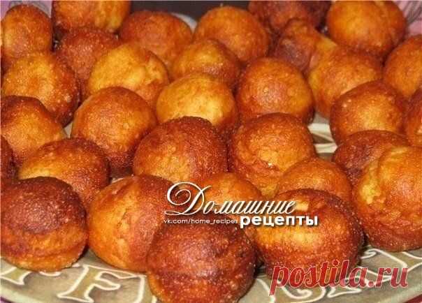 Пончики творожные