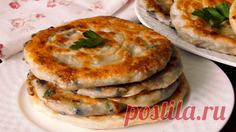 Улётные лепёшки с грибами!Рецепт с фото и видео