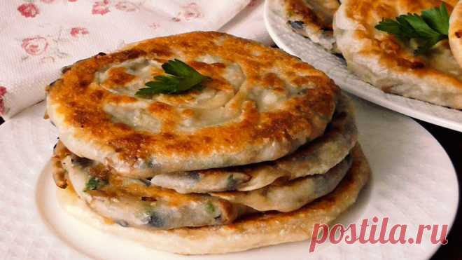 Улётные лепёшки с грибами!Рецепт с фото и видео