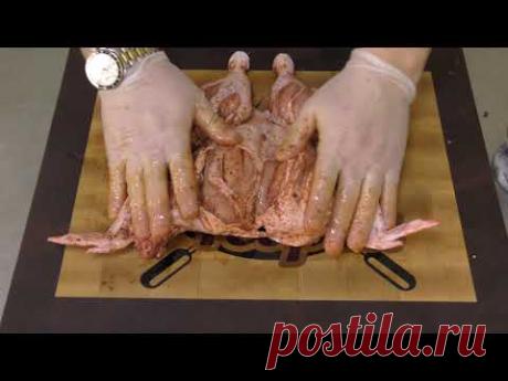 Курица на мангале, очень вкусный рецепт курицы по-Цыгански