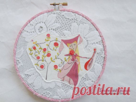 Once Upon a time 6 Hoop Art READY TO SHIP by LondonandGranger