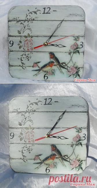 Тематическая линия мая "Птичка певчая" Работа № 10 - Декупаж - Страна Мам