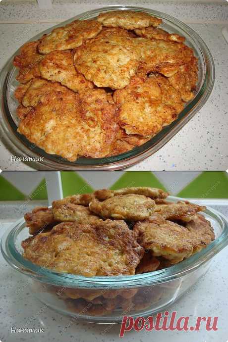 Куриные оладьи (мой любимый вариант)