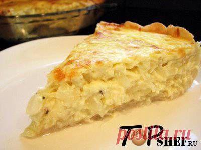 Французский луковый пирог - Простые рецепты Овкусе.ру