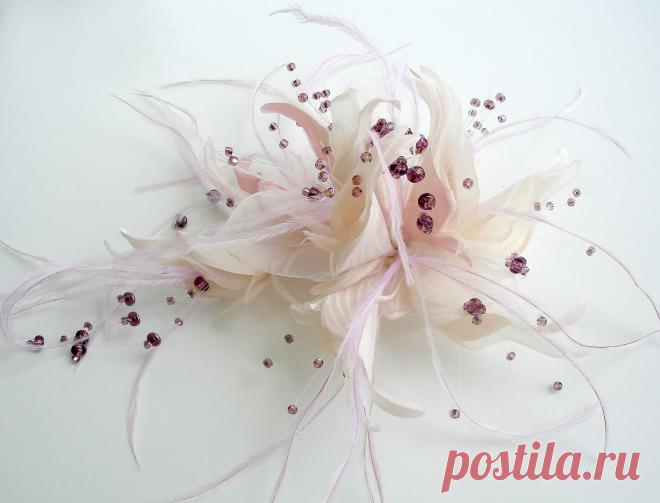 Экспресс-курс «Фантазийные цветы» Обучение по изготовлению цветов для свадебной и вечерней моды.