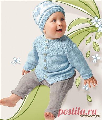 кофточка и шапочка