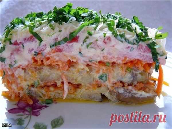 Коллекция Рецептов  Салат "Баклажанный рай"

Вкусный, легкий, овощной