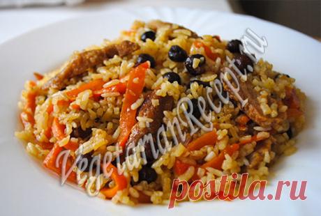 Вегетарианский плов - рецепт с фото Вкуснейший вегетарианский плов! Подробный рецепт и секреты приготовления плова.