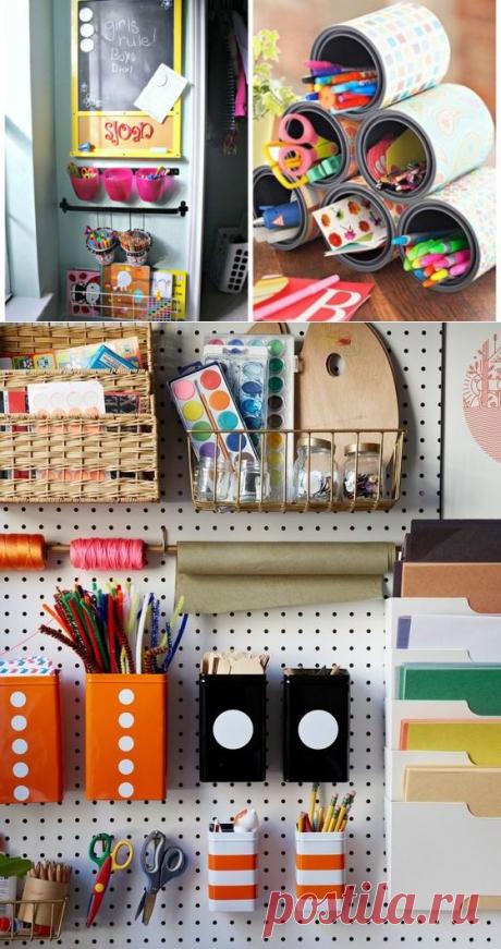 Как организовать детский уголок для творчества — Мой дом