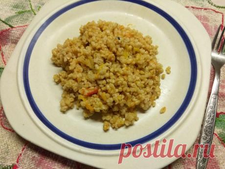 Булгур с болгарским перцем - рецепт с фото пошагово