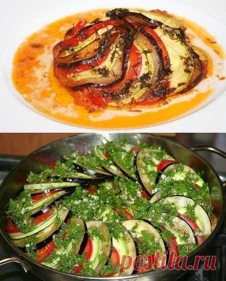 &quot;РататуЙ&quot; очень простой, а результат невероятно вкусный - Простые рецепты Овкусе.ру