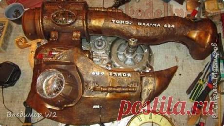 Мастер-класс по папье-маше: Топор