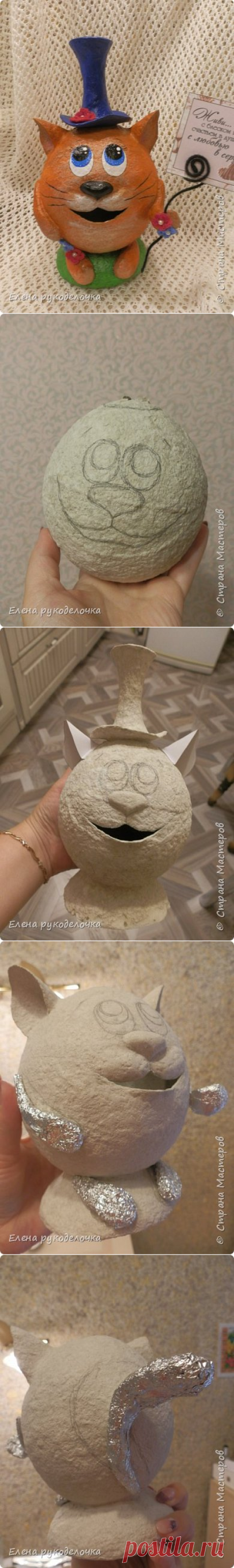 Кот копилка (МК) | Страна Мастеров