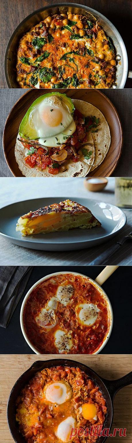 Пять простых рецептов из яиц на завтрак, обед и ужин | Четыре вкуса