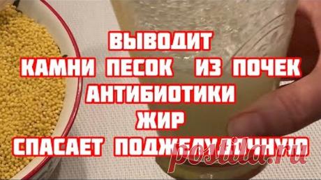 Выводит антибиотики, камни , песок из почек!Лечит цистит, СПАСАЕТ поджелудочную