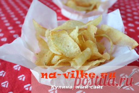 Домашние тонкие чипсы из картофеля – рецепт с фото