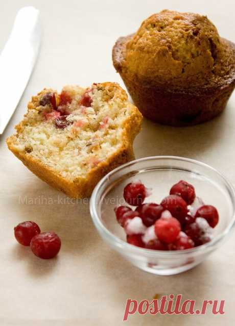 Маффины с фундуком и клюквой - Home is in the kitchen — LiveJournal