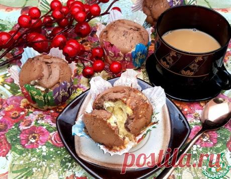 Кексы двухцветные – кулинарный рецепт