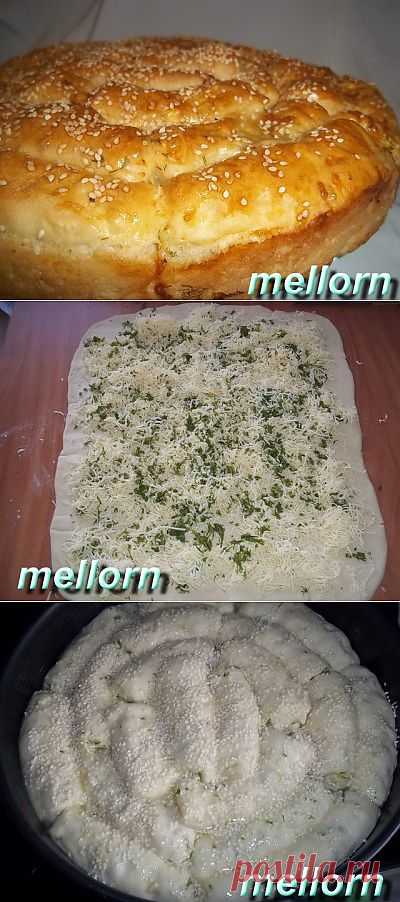 Хлеб с сыром и укропом : Хлеб, батоны, багеты, чиабатта
