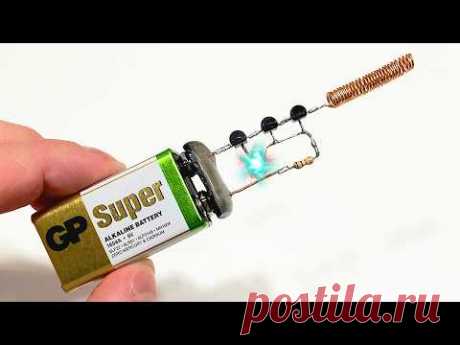 Concealed electrical wire detector DIY. How to make