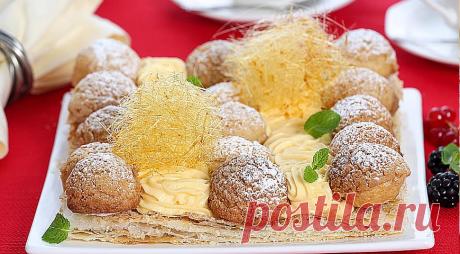 Торт Сент-Оноре, пошаговый рецепт с фото