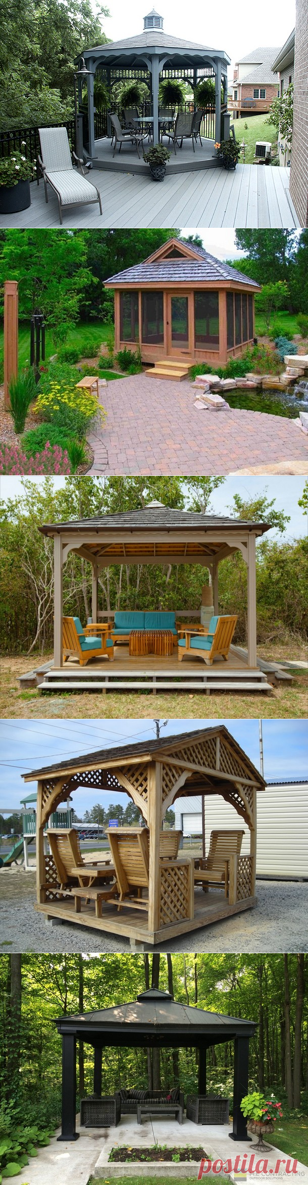 Ideas for Unique Deck Gazebo | Pergolas / Gazebo