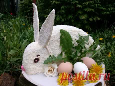 Торт " Пасхальный зайчик"!