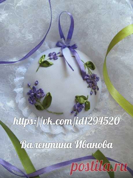 Вышивка лентами МК Мастер класс Цветы из лент