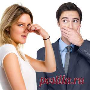 Как убрать запах изо рта? Убираем неприятный запах тела. Неприятный запах изо рта вызывается бактериями, которые перерабатывают и съедают во рту оставшиеся остатки пищи. Чтобы выжить, эти бактерии не нуждаются в кислороде; они предпочитают сухую окружающую среду без подачи воздуха.

Неприятный запах изо рта может быть несколько причин .