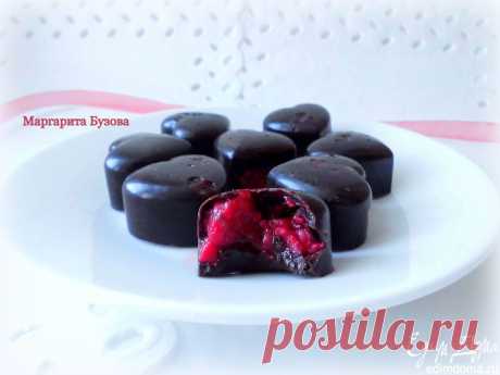 Шоколадные конфеты с малиной | Кулинарные рецепты от «Едим дома!»