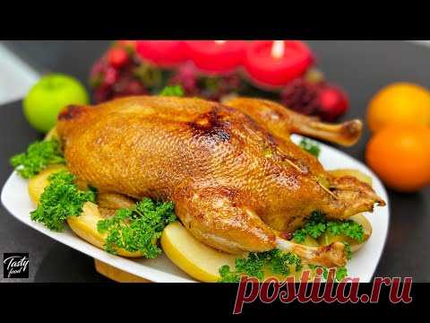 Как Приготовить Сочную, Мягкую и Вкусную УТКУ С ЯБЛОКАМИ!
