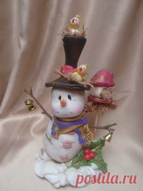 Boneco de Neve | Puro Biscuit | Elo7