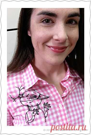 Вышивка на блузке / Вышивка / Модный сайт о стильной переделке одежды и интерьера