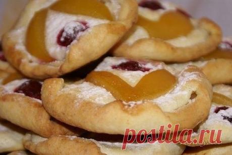 Творожное печенье..