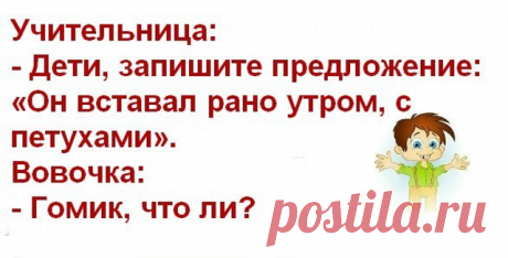 Анекдоты про Вовочку