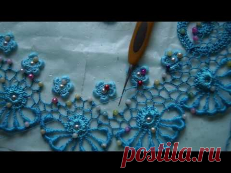 Сеточка в ирландском кружеве №1. Мастерская "Невесомость".