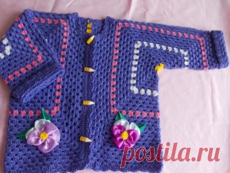 И я рекомендую этот простой способ вязания шестиугольником