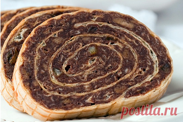 Вафельний рулетик
