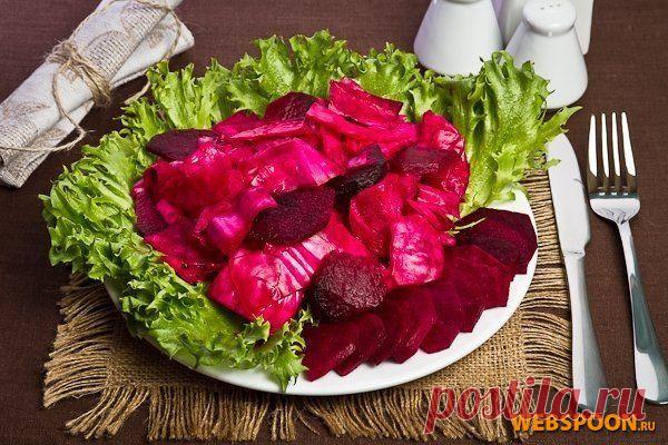 Капуста квашеная со свёклой | Рецепт квашеной капусты с фото | Рассол для квашеной капусты на Webspoon.ru