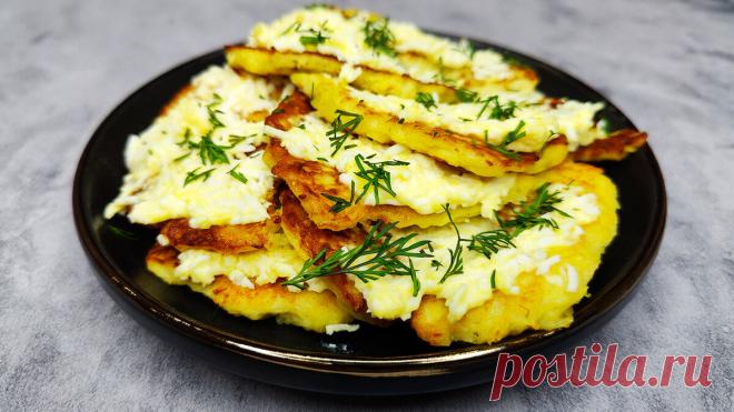 Показываю как я готовлю потрясающие драники с намазкой. Блюдо получается намного вкуснее и ароматней (делюсь) | Карамелька | Дзен