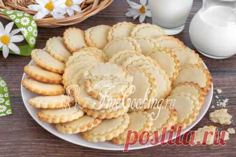 Песочное печенье на смальце Готовим вкусное домашнее песочное печенье по простому рецепту.