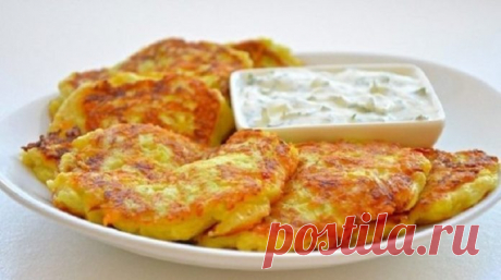 Самые вкусные оладьи из кабачков с сыром - Люблю готовить